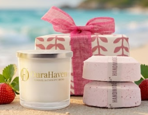 gift-set-peony-tea-rose-bath-bomb-coffee-nut-candle