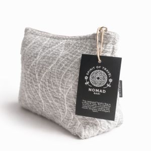Jacquard Toiletry Bag - Moonlit Weave